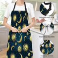 thumbnail image 2 of Apron, Gifts for Women Bib Apron with Adjustable Neck Waterproof, Suitable for Kitchen Cooking Gifts, 2 of 6