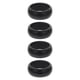 thumbnail image 1 of 4 protectores de silicona flexibles para anillos de dedo, deportivos, para exteriores (negro), 1 of 8