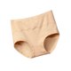 thumbnail image 4 of Guardurnaity Ropa interior de mujer Cintura alta Algodón Chica Embarazada Señoras Calzoncillos elásticos de color sólido Prendas para la parte inferior del cuerpo albaricoque L Guardurnaity AP003573-21, 4 of 6