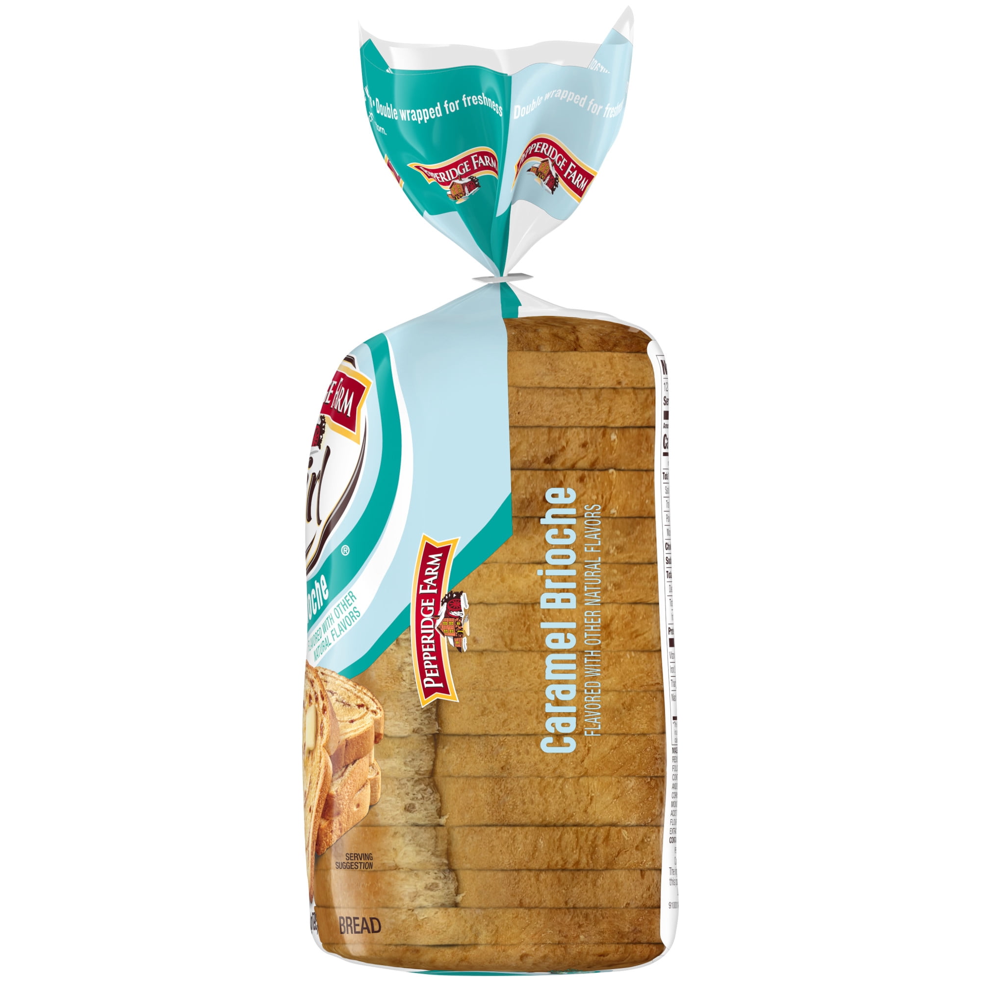 Pepperidge Farm Swirl Caramel Brioche Flavored Bread, 14 oz Bag