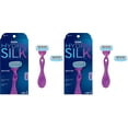 thumbnail image 1 of Razor Schick Hydro Silk para mujer con 2 recambios de cuchillas (x2), 1 of 9