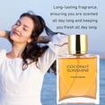 thumbnail image 3 of Perfume Coconut Sunshine de larga duración, aroma a vainilla para mujer, 60 ml, 3 of 7