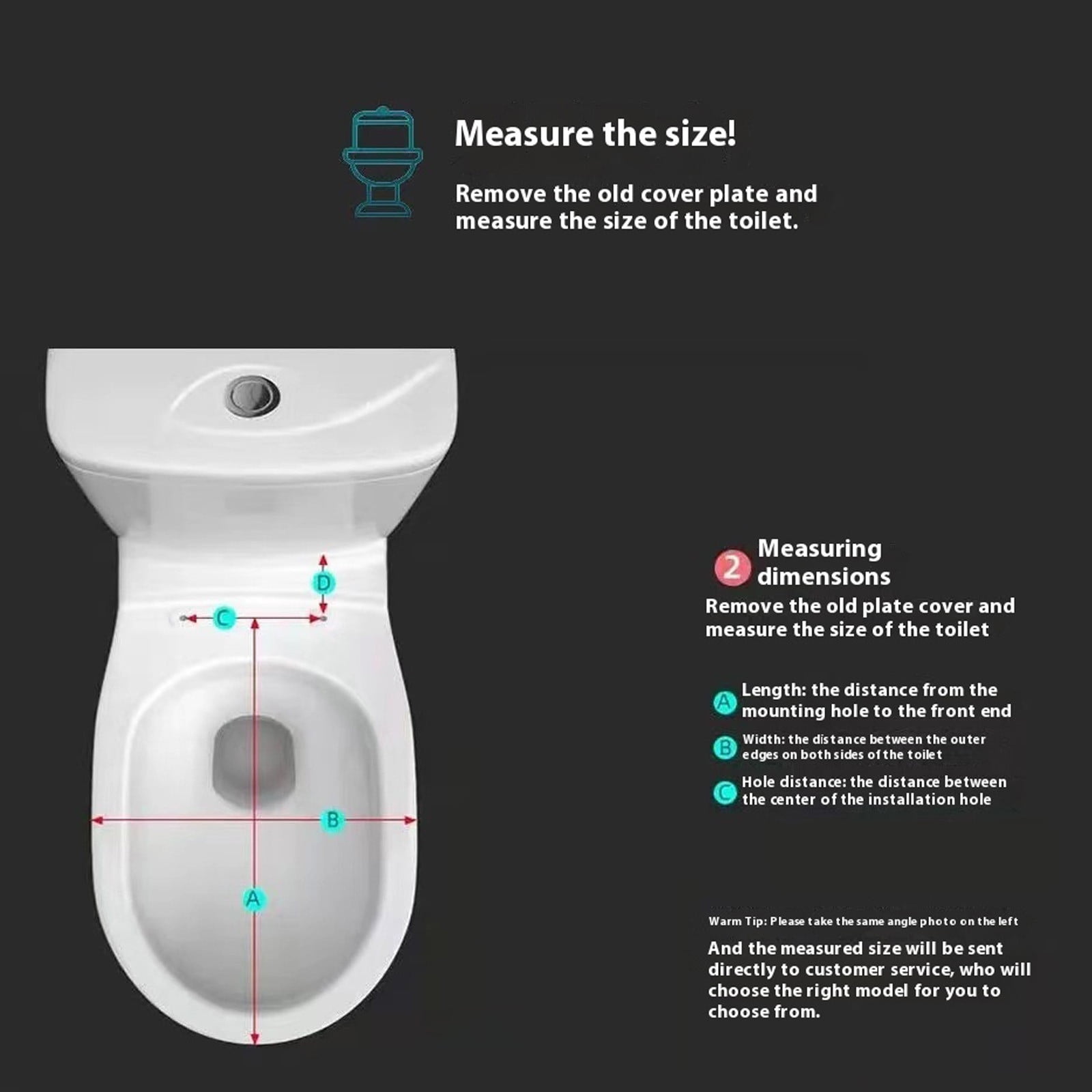 MERILER Universal Toilet Seat Cover with One-Click Installation, Soft Close Mechanism, and Non-Yellowing Coating