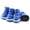 Blue, variant on 4 Pcs/Sets Puppy DOgs Winter Snow Boots Casual Dog Shoes Pet Slip-resistant Shoes Teddy Dog Shoe
