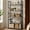 Wood Gray, variant on Kelno 62"x 24" Freestanding Bookshelf 5 Tier Bookcase Open Display Storage Shelf with Metal Frame, Oak