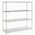 thumbnail image 3 of Nexel Wire Shelving, Poly-Z-Brite, 72"W x 24"D x 54"H, 3 of 4