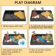 thumbnail image 5 of Dinosaur Toy Character Dinosaur Volcano Habitat Simulate Jurassic Volcano Journey Toy Set, Create Your Own Dinosaur World Kit, Incluye 12 Animales Dinosaur Character, Para Niños, Niños Y Niñas Muyoka Hogar, 5 of 7