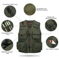 thumbnail image 6 of JARUSITE Fishing Photography Vest Summer Multi Pockets Mesh Jackets Quick Dry Waistcoat, 6 of 7