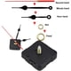 thumbnail image 3 of 7 juegos de mecanismo de movimiento de reloj de cuarzo, mecanismos de reloj de eje corto silencioso con manecillas, piezas de mecanismo de reloj de pared, 3 of 7