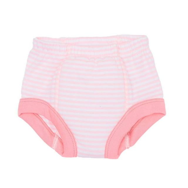 Trusa Baby Creysi Niña 3X Entrenadora Diseño Rayas Horizontales Rosa