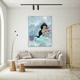 thumbnail image 3 of Tapestry Jasmine Wall Hanging Decor for Bedroom Wall Art Funny Home Decoration 40x60in, 3 of 5