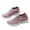 Pink, variant on 2024 Women's Slip On Lightweight Mesh Walking Shoes Large Size Fashion Casual Breathable Round Toe Sports Shoes Pink