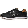 thumbnail image 4 of NEW Mens New Balance 574 Greens V2 Golf Shoes Black / Gum - 9.5 XW, 4 of 4
