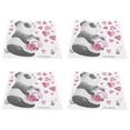 thumbnail image 3 of Adhesivo De Pared Pintado A Mano, Adhesivo De Pared, Panda PVC Resistente Al Desgaste Y Duradero Sin Residuos Después De Pelar Para El Hogar Sala De Estar Dormitorio Del Día De Cergrey Wall Sticker, 3 of 8