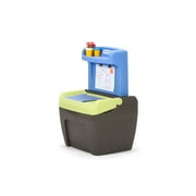 Simplay3 Toy Box Double-Sided Dry Erase Easel with Storage