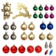 thumbnail image 1 of Yuarrent 30 pack/lote decoraciones para árboles de Navidad juego de adornos versátiles para una impresionante exhibición de árboles de Kits de decoración para fiestas vistoso, 1 of 6