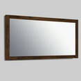 thumbnail image 2 of Eviva Sun 42" Rosewood Full Framed Bathroom Wall Mirror, 2 of 2