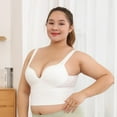 thumbnail image 3 of Women’s Longline Sports Bra Wirefree Padded Crop Tank Top High Support for Yoga Workout Fitness, 3 of 8