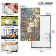 thumbnail image 6 of Yayeee 100% Cotton Hand Towels for Bathroom 16" x 28" Soft Absorbent Kitchen Towel, Floral Garden, 6 of 7