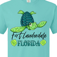 thumbnail image 4 of Inktastic Fort Lauderdale, Florida Happy Sea Turtle T-Shirt, 4 of 5