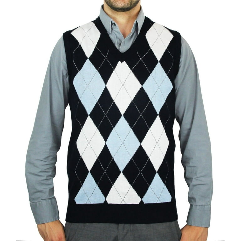 Blue Ocean Mens Argyle Sweater Vest (sv-255) - Walmart.com Blue Ocean Mens Argyle Sweater Vest (sv-255) - Walmart.com