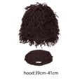 thumbnail image 7 of Abbraccia Knitted Hat Beard Hat Headgear Comfortable Winter Cold Cap Knit Bearded Hats Cap for Running Travel Skiing Cycling Hiking Coffee S, 7 of 7