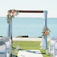 thumbnail image 7 of Artificial Wedding Arch Flowers Swag Sign Arbor Floral Arrangement For Ceremony And Reception Backdrop Decoration, 7 of 7