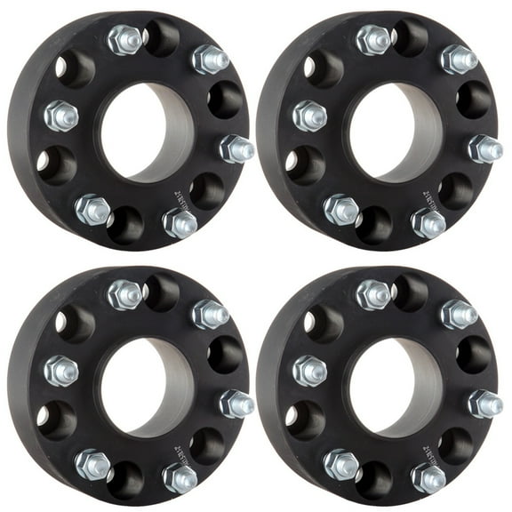 ECCPP 4X 6x5.5 2" 78.1 Hub Bore Wheel Spacers adapters 6x139.7 14x1.5 Fit for Ch-ev-y Silverado 6lug Tahoe Sierra 1500 Suburban Avalanche Fits select: 1999-2016 CHEVROLET SILVERADO