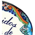 thumbnail image 2 of Multicolor Talavera Ceramic Plaque. Bienvenidos a la Casa de los Abuelos, 2 of 2