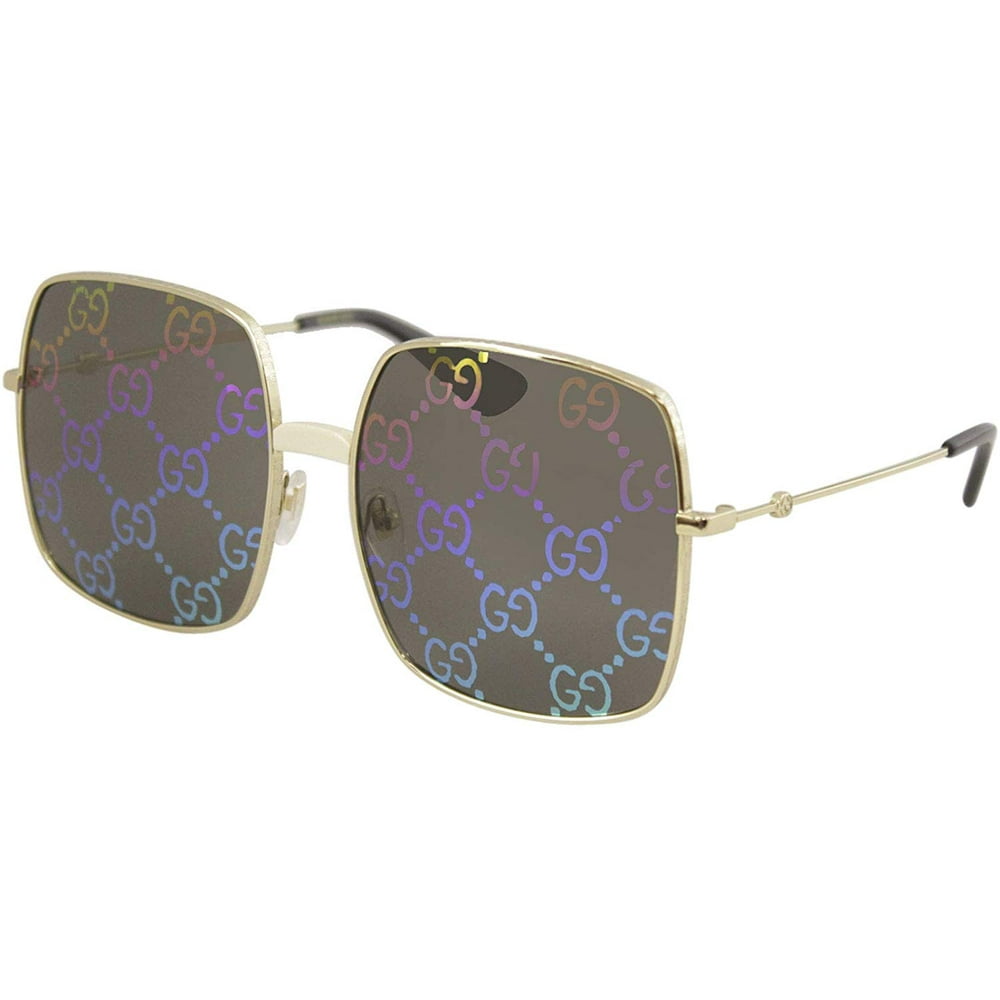 Gucci Gucci Gucci Logo GG0414S Sunglasses 003 Gold