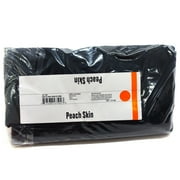 Shason Textile (3 Yards Cut) Poly Knit Solid Fabric For Creative Projects, Black, Available In Multiple Colors.