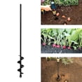 thumbnail image 2 of 4x45cm Garden Auger, Convenient Planting Tool Spiral Garden Auger, 2 of 5