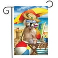 thumbnail image 2 of Briarwood Lane Beach Day Dog Summer Garden Flag, 2 of 4