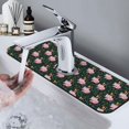 thumbnail image 7 of Sikiie Pink Sleeping Fox Splash Guard for Sink Faucet-1 PC Super Absorbent Fast Drying Mat Sink Gadgets-Splash Guard for Kitchen, Sink Mat, 7 of 7