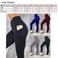 thumbnail image 3 of Pantalones de yoga para mujer Deporte elástico Fleece delgado Capris delgados Pantalones de secado r Abanopi Pantalones de yoga, 3 of 5