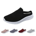 thumbnail image 5 of Oyedens Womens Walking Shoes Lightweight Slip on Mules Sneakers Comfort Running Tennis Work Gym Shoes, 5 of 6
