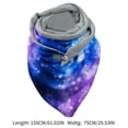 thumbnail image 4 of TISHITA Shawls Wrap Scarves Lamb Wool Lightweight Print Blanket for Wedding Restaurants gray blue, 4 of 5