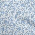 thumbnail image 1 of oneOone Rayon White Fabric Asian Floral Sewing Material Print Fabric By The Yard 56 Inch Wide, 1 of 4