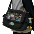 thumbnail image 5 of Hatsune Miku-Bolso de hombro con lista conjunta, bonito bolso de mensajero bidimensional de gran capacidad con personalidad de estudiante femenina de dibujos animados, 5 of 5