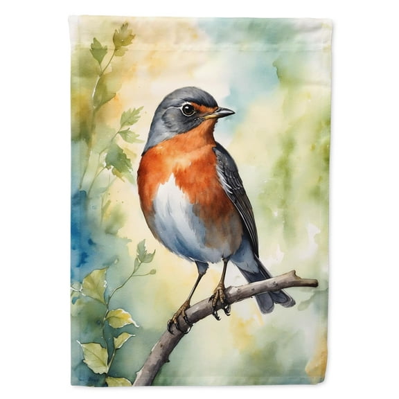 Carolines Treasures DAC7441GF 15.5 x 11.25 in. Michigan American Robin Garden Flag