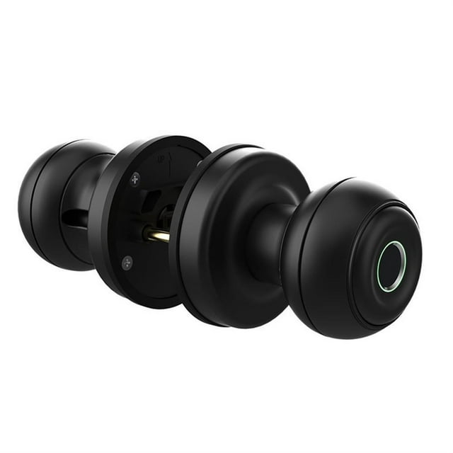 Door Lock, Smart Fingerprint Door Lock for Tuya Keyless Entry Door Knob App Control Biometric Fingerprint Mechanical Key ,Easy to Install
