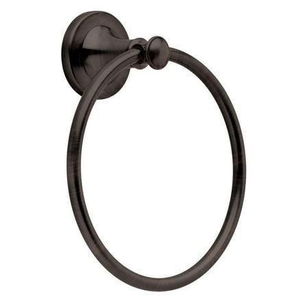 Delta Silverton Towel Ring in SpotShield Venetian Bronze SIL46-VBR