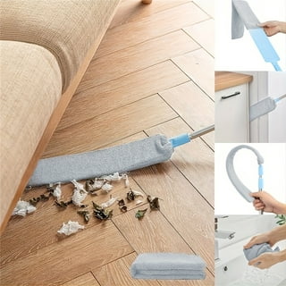Shiyueshiri Retractable Gap Dust Cleaner, Cleaning Tool Under Appliance or Sofa,Microfiber H