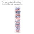 thumbnail image 2 of Lazos para el cabello para niñas y mujeres, 25 unidades de bandas elásticas para el cabello, coleteros para cabello grueso, regalos para mujeres y adolescentes, 2 of 5