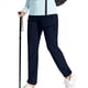 thumbnail image 1 of Pantalones de Senderismo para Mujer, de Secado Rápido, Ligeros, con Cintura Elástica Impermeable, para Todas las Estaciones Azul Marino L, 1 of 6