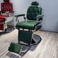 thumbnail image 4 of Leather Hairdresser Vintage Barber Chair Esthetician Beauty Cosmetic Lounge Spa Armchairs Pedicure Professional Stuhl Furniture My Lux Decor Round, 4 of 16