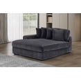 thumbnail image 6 of Karen Modular Large Double Chaise Sleeper Sofa Dark Gray, 6 of 7