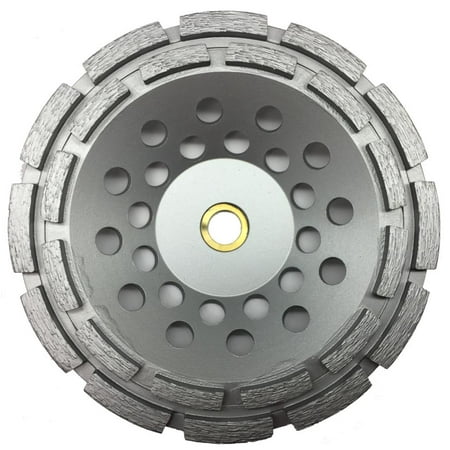 UPC: 0849738010833 | Diteq 5In Cd-33 Double Row Diamond Cup Wheel 7/8In-5/8In