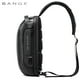 thumbnail image 2 of Mochila Cruzada BANGE antirrobo programable Resistente al agua Modelo BG-22085 Tamaño unisex 34 * 18 * 10 color negro gris COME azul rojo, 2 of 13