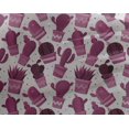 thumbnail image 5 of oneOone Georgette Viscose Pink Fabric Cactus Craft Projects Decor Fabric Printed By The Yard 42 Inch Wide, 5 of 6